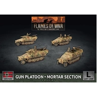 Flames of War: Germans: Sd Kfz 251 Platoon (x4 Plastic)