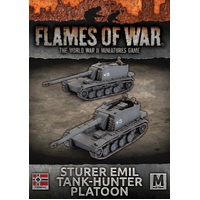 Flames of War: German: Sturer Emil Tank-Huner Platton (x2)