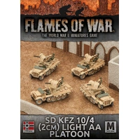Flames of War: Germans: Sd Kfz 10/4 (2cm) Light AA Platoon