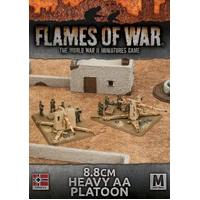 Flames of War: Germans: 8.8cm Heavy AA Platoon (Plastic)