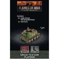 Flames of War: Germans: Grille 15cm Gun Platoon (x2)