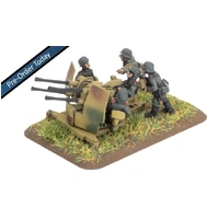 Flames of War: German: Quad 2cm AA Platoon (x3)