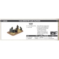 Flames of War: Germans: 7.5cm Infantry Gun Platoon (x2)