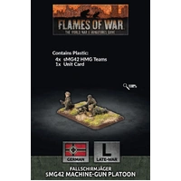 Flames of War: Germans: Fallschirmjager HMG Platoon (x4 Plastic)