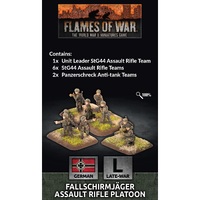 Flames of War: German: Fallschirmjager Assault Rifle Platoon (x31 figs Plastic)