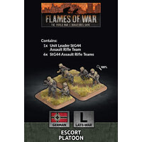 Flames of War: German: Escort Platoon (x30 Figs Plastic)