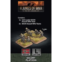 Flames of War: German: Escort Platoon (x30 Figs Plastic)