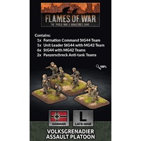Flames of War: German: Volksgrenadier Assualt Platoon (34x Figs)
