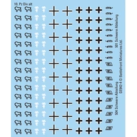 Flames of War: DAK Decals (x4)