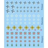 Flames of War: Axis Allies Decals (x4)