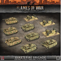 Flames of War: Germans: BAKE'S FIRE BRIGADE (x3 Panzer IV, x4 Panzer III, x3 Nebelwerfers)