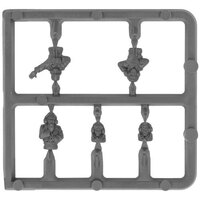 Flames of War: German: Plastic German Tank Commander Sprue (Special Order) (FoW: Version 3)