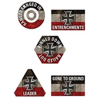 Flames of War Great War - German Token Set