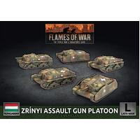 Flames of War: Hungarian: Zrinyi Assault Gun (x5 Plastic)