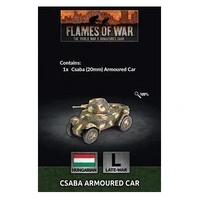 Flames of War: Hungarian: Csaba Armoured Car (x1)