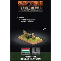 Flames of War: Hungarian: Anti-tank Rocket Platoon (x3)