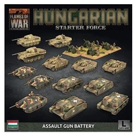 Flames of War: Hungarian Starter Force: Zrinyi Assault Gun Battery (Plastic)