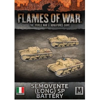 Flames of War: Italian: Semovente 75/34 (x3)