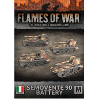 Flames of War: Italian: Semovente 90/53 (x4)