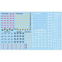 Flames of War: Italian Decals (x4)