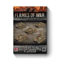 Flames of War: Japanese: Type 97 Te-Ke Recon Tankette Platoon (x3)