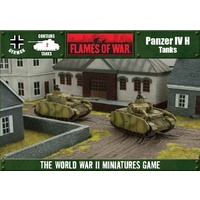 Flames of War 1/100 Panzer IV H (Plastic 2-Set) OFBX02