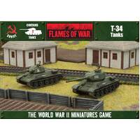 Flames of War: T-34 (Plastic 2-Set)