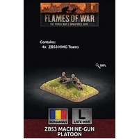 Flames of War: Romanian: HMG Platoon (x4)