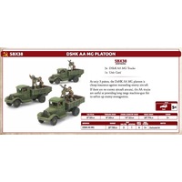 Flames of War: Soviets: DSHK AA Platoon (x3)