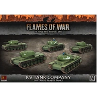 Flames of War: Soviets: KV-1/1s Tank Company (x5 Plastic)