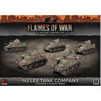 Flames of War: Soviets: M3 Lee Tank Company (x5 Plastic)