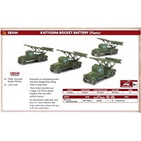 Flames of War: Soviets: Katyusha Guards Rocket Battery (x4 Plastic)