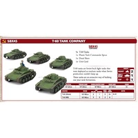 Flames of War: Soviets: T-60 Tank Company (x5)