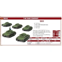 Flames of War: Soviets: T-60 Tank Company (x5)
