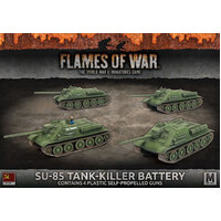 Flames of War: Soviets: SU-85 TANK-KILLER BATTERY (x4 plastic tanks)