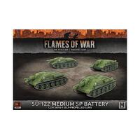 Flames of War: Soviets: SU-122 MEDIUM SP BATTERY (x4 tanks)