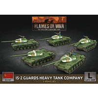 Flames of War IS-2 Guards Heavy Tank Company (x5 Plastic)