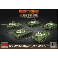 Flames of War: Soviet: IS-2 Guards Heavy Tank Company (x5 Plastic)