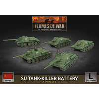 Flames of War: Soviet: SU Tank-Killer Battery (x5 Plastic)