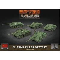 Flames of War: Soviet: SU Tank-Killer Battery (x5 Plastic)
