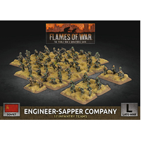 Flames of War: Soviet: Engineer-Sapper Company (x67 Figs Plastic)