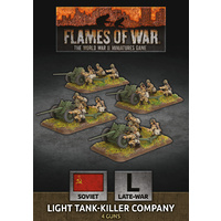 Flames of War Light Tank-Killer Company (x4 Plastic)