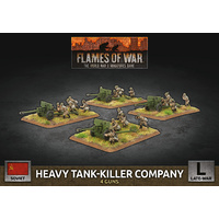 Flames of War: Soviet: Heavy Tank-Killer Company (x4 Plastic)