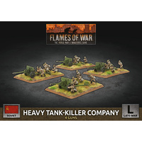 Flames of War: Soviet: Heavy Tank-Killer Company (x4 Plastic)