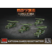 Flames of War: Soviet: Katyusha Guards Rocket Battery (x4 Plastic)