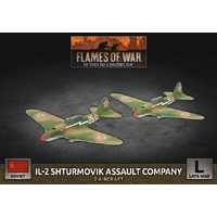 Flames of War: Soviet: IL-2 Shturmovik Assault Company (x2 Plastic)