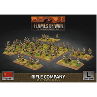 Flames of War: Soviet: Rifle Company (x132 Figs Plastic)