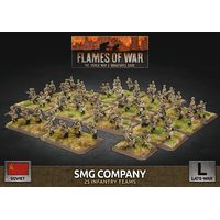 Flames of War: Soviet: SMG Company (x98 Figs Plastic)