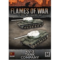 Flames of War: Soviet: KV-3 Tank Company (x2)