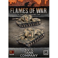Flames of War: Soviet: KV-5 Tank Company (x2)